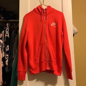 Pink Nike Hooded Jacket